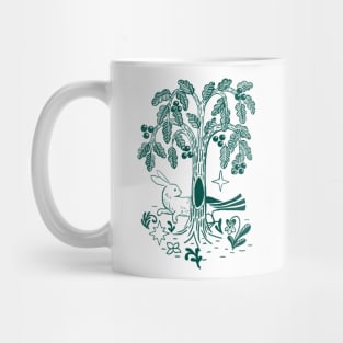 Rabbit Magpie Chimera Mug